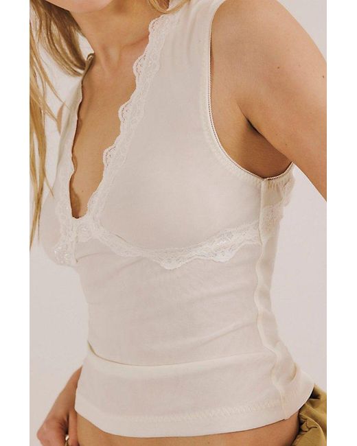 Intimately By Free People Brown Perfect Frame Muscle Tank Top By