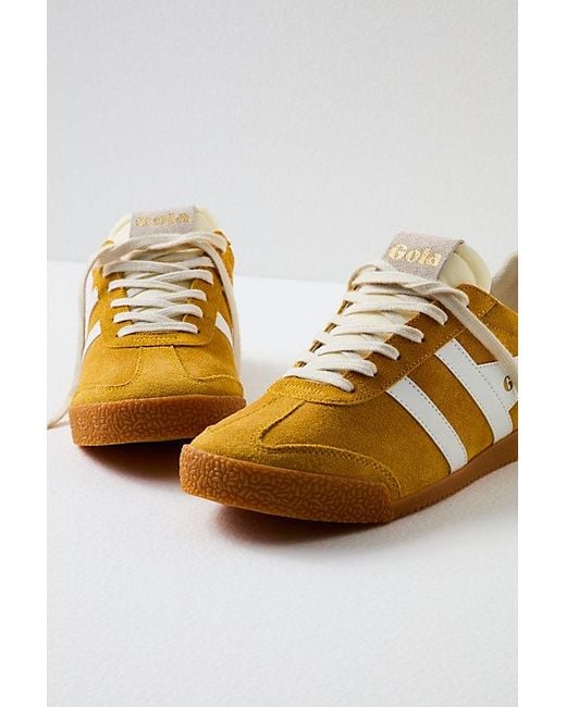 Gola Gray Elan Suede Sneakers