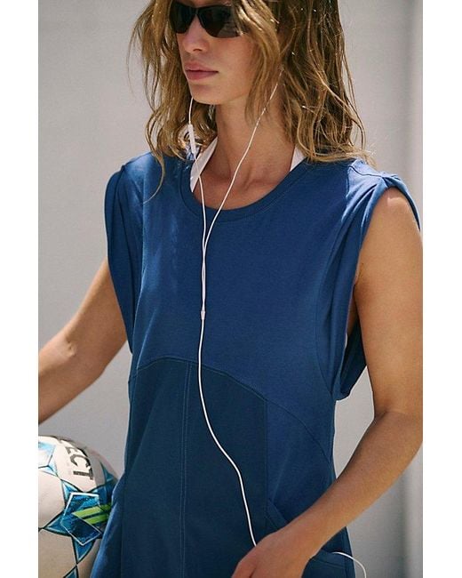 Fp Movement Blue U Back Onesie