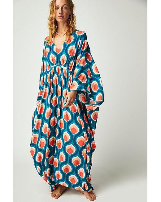 Free People Blue Groovy Ba