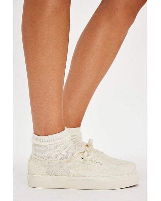 Vans Natural Authentic Lace Sneakers
