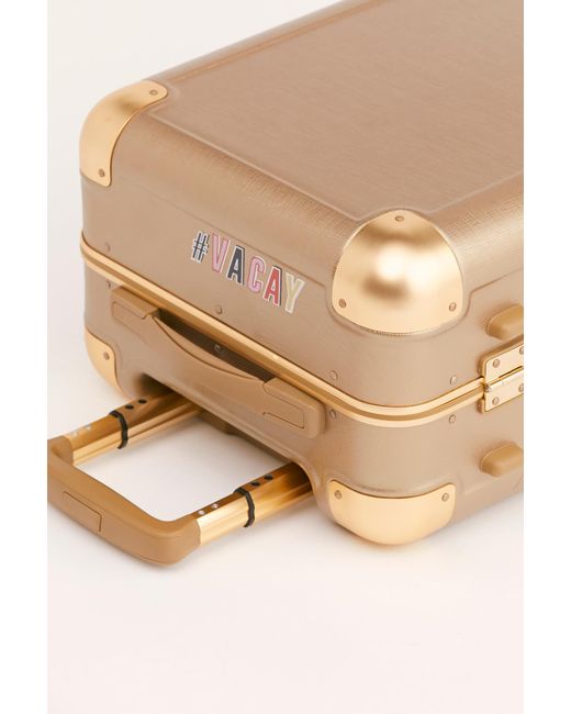 Free People Calpak X Jen Atkin Carry On in Metallic Lyst