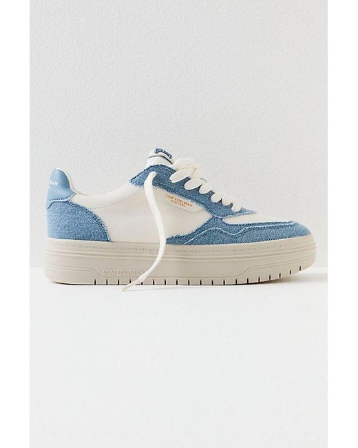 Sam Edelman Blue Blaine Sneakers