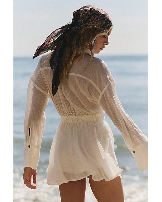 free-est Brown Linden Romper By