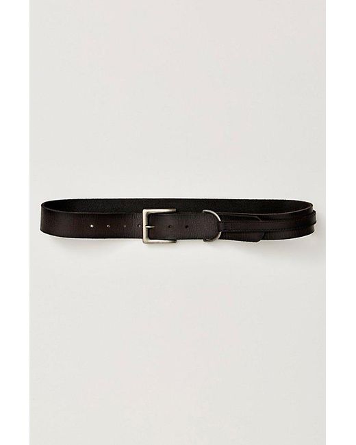 Free People Black Torre Leather Belt