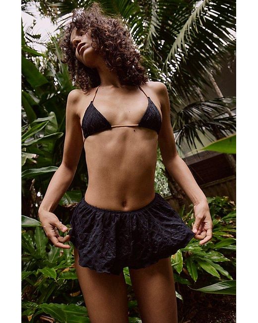 free-est Green Alma Flutter Bikini Bottoms