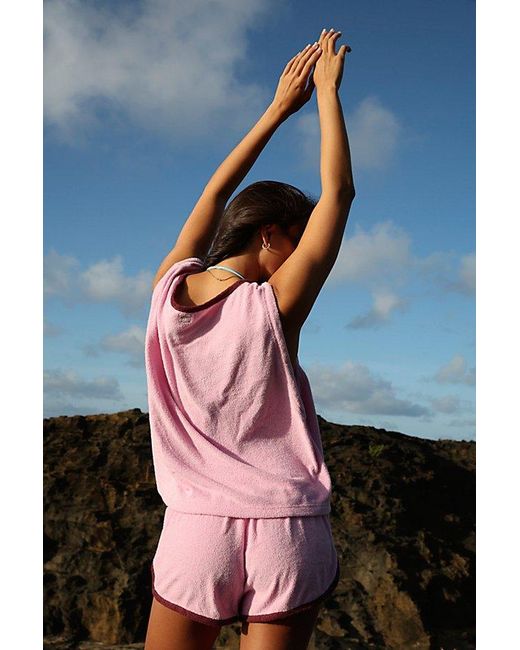 free-est Pink Josie Short Set By