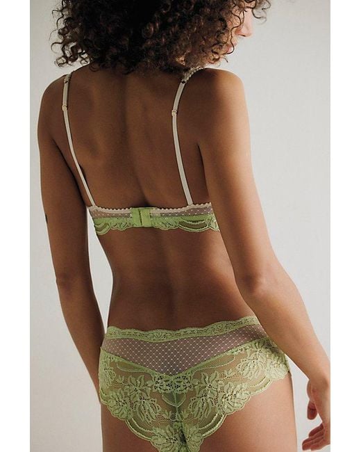 Intimately By Free People Brown Midweek Dance Mesh Hipster Undies By