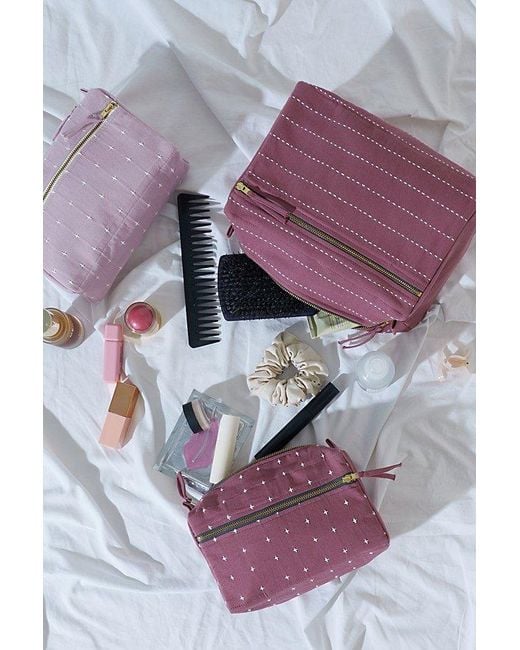 Anchal Pink Toiletry Bag