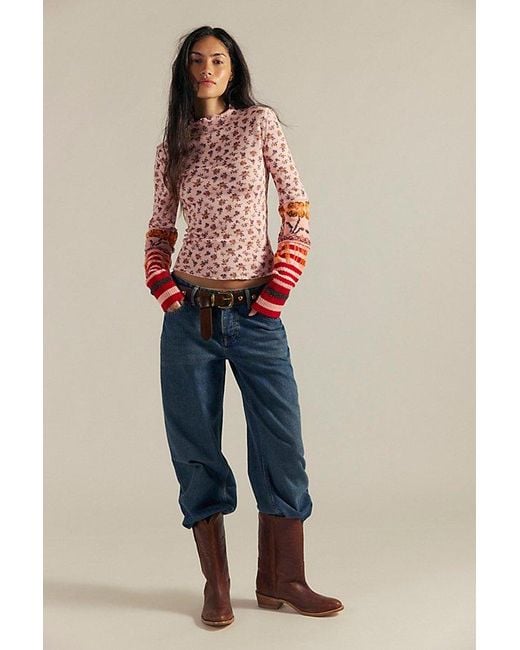 Free People Pink We The Free Bold Bowery Cuff