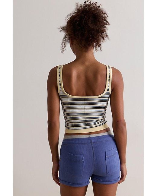Intimately By Free People Multicolor Striped Simply Soft Cami By