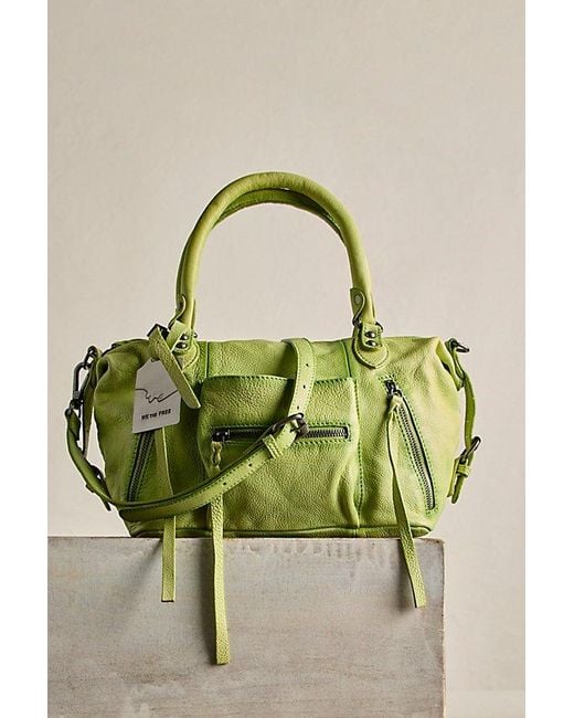 Free People Green Baby Emerson Tote Bag