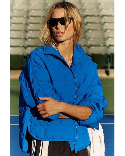 Fp Movement Blue Pippa Packable Puffer Jacket