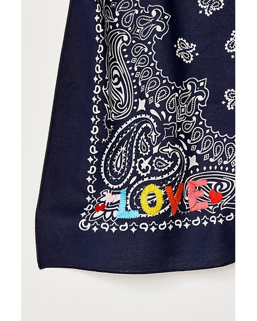 Free People Green Call It By Your Name Bandana