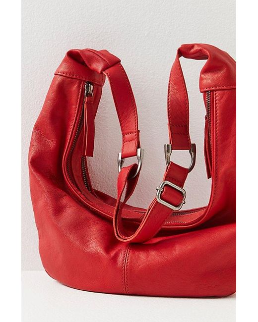 Free People Red Idle Hands Sling