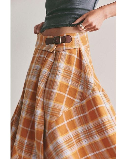 Free People Multicolor Take Me Along Summer Circle Skirt