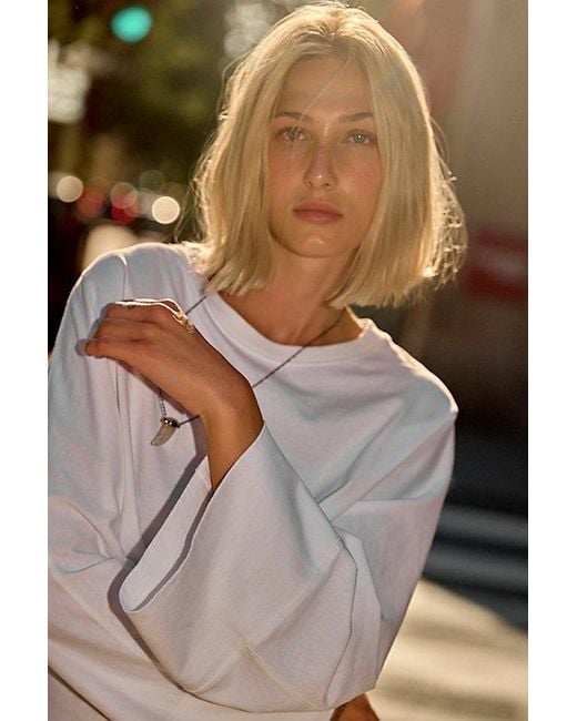 Free People Natural Atlas Dolman Long Sleeve Top