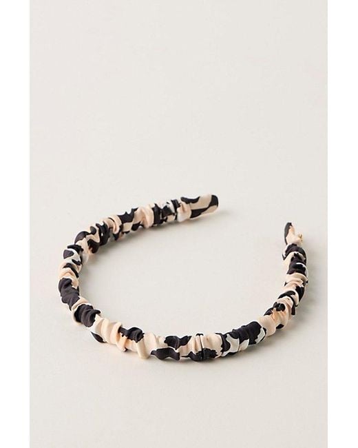 Lele Sadoughi Natural Jessie Silk Headband
