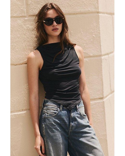 geel Black Portia Top