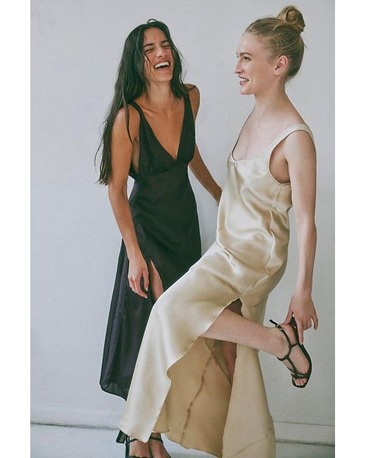 Intimately By Free People Natural Simply The Best Maxi Slip Dress By