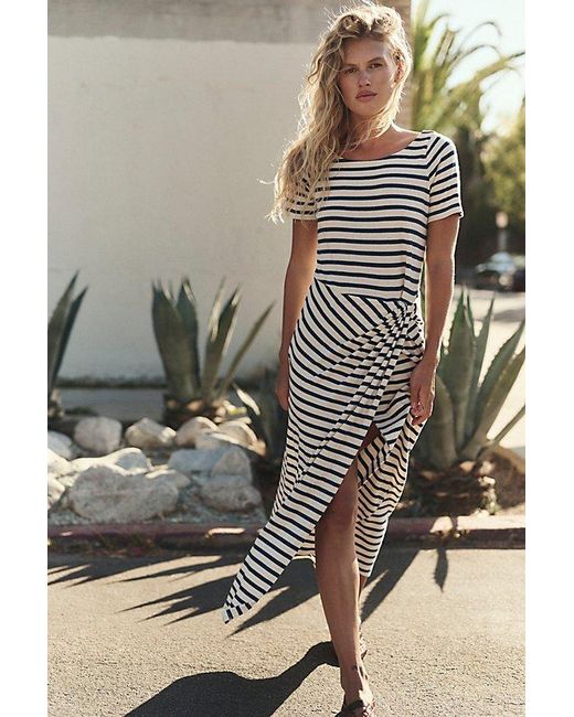 free-est Multicolor Born To Beach Midi Dress By