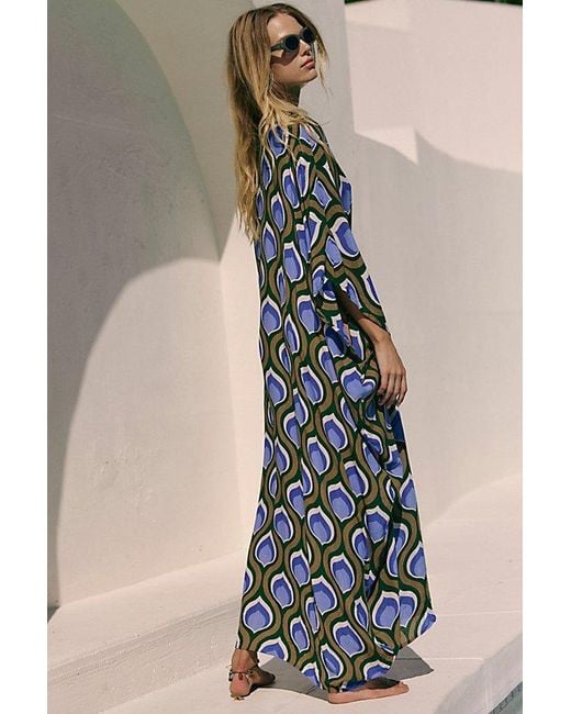 Free People Blue Groovy Ba