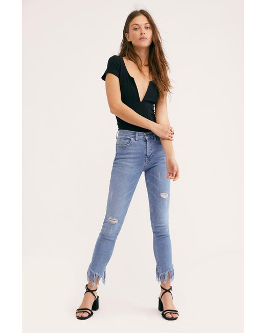 free people great heights frayed jeans