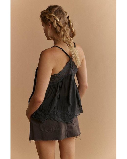 Intimately By Free People Black Fiona Cami By