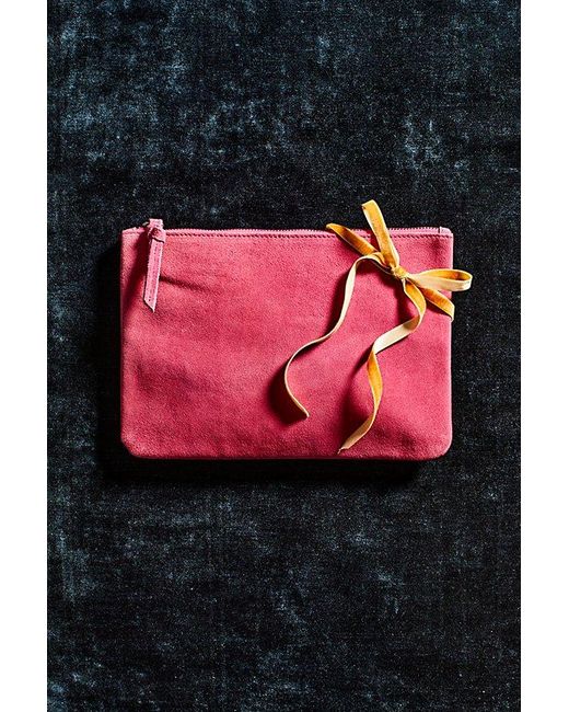 Free People Pink Medium Pocket Pouch