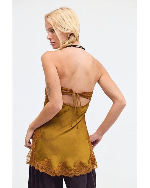 Intimately By Free People Yellow Kiss And Tell Tunic By