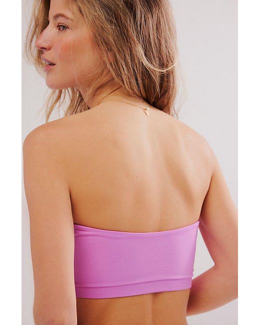 Intimately By Free People Purple Clean Lines Bandeau