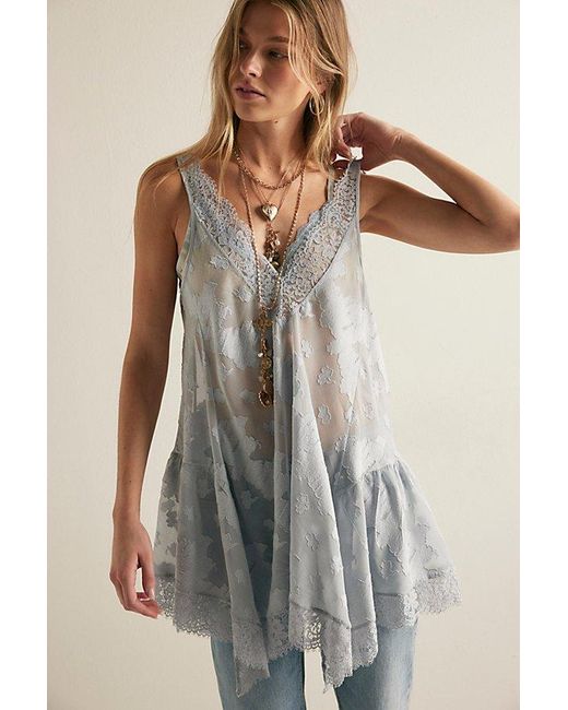 Intimately By Free People Multicolor Maybe Baby Mini Slip Dress By