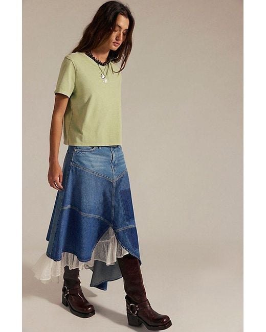 Free People Green Everyday Tee
