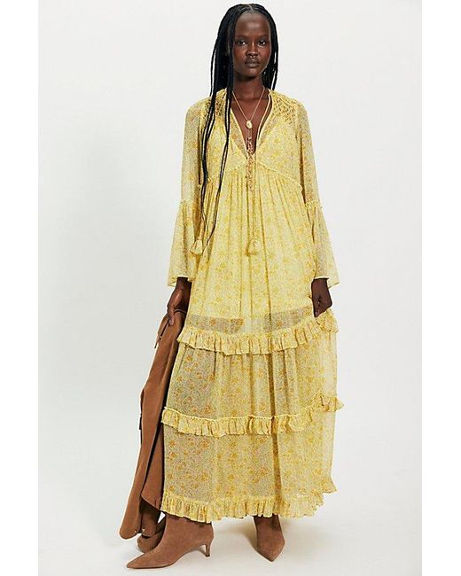 free people weeping willows maxi dress Weeping Willows Maxi Dress by Free People in Brown, Size: M