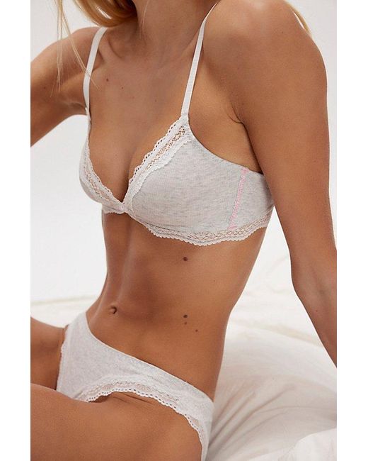 Free People Multicolor Oh My Darling Triangle Bralette