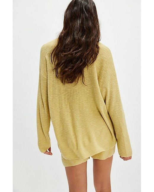 Free People Natural Malibu Solid Surf Set