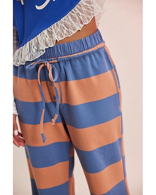 Free People ★ Intimately ★ You Wish Flare Pants FREE PEOPLE Intimately - You Wish Flare Pants in Navy