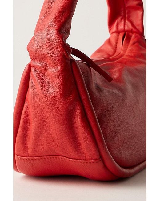 Free People Red Alexa Shoulder Bag