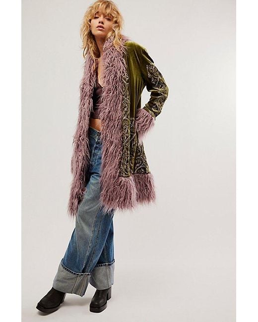 Urban Outfitters Brown Moon Glow Coat
