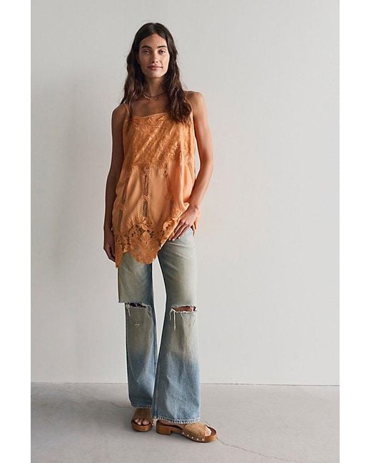 Intimately By Free People Multicolor Sweet Heirloom Mini Slip Dress By