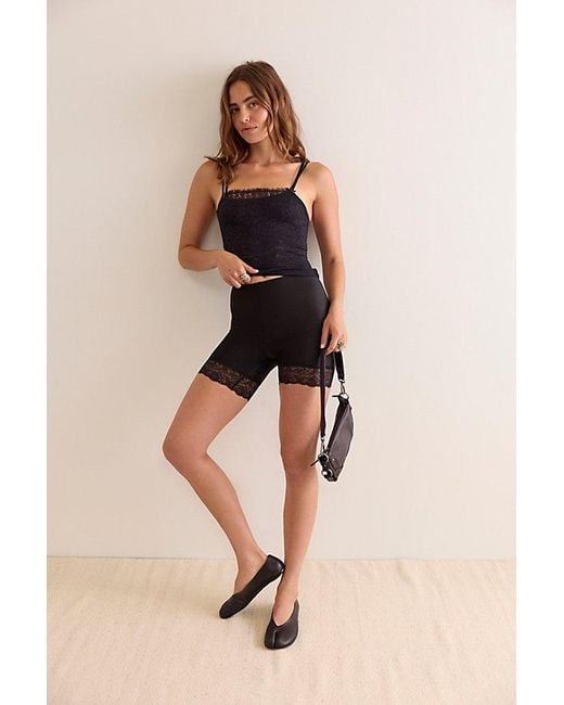 Only Hearts Black Second Skins Bike Shorts