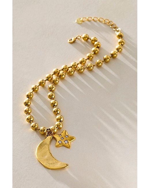 BRACHA Sky Necklace in Metallic | Lyst
