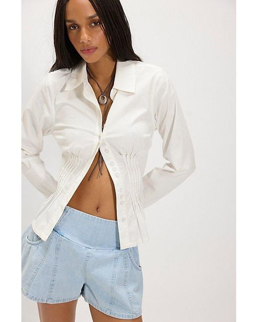 Free People Blue Luna Pull-On Shorts