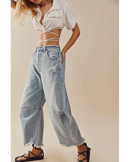 Citizens of Humanity Multicolor Horseshoe Jeans At Free People In Savahn, Size: 25