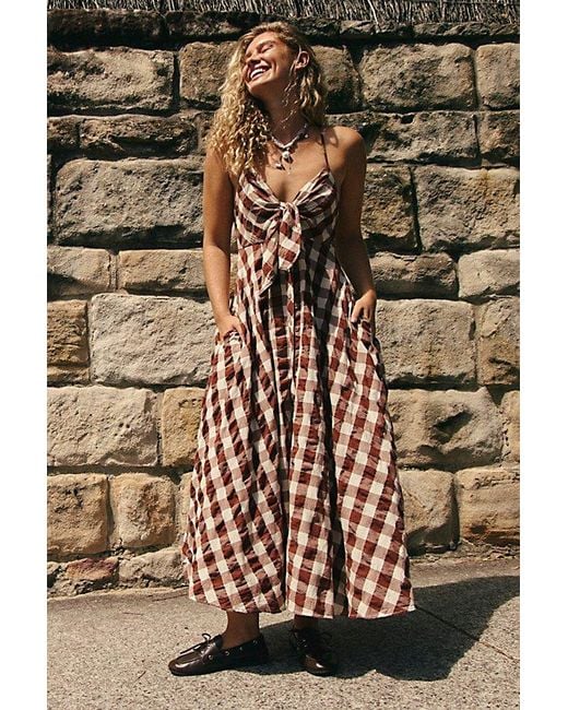 Free People Multicolor Via Midi Dress