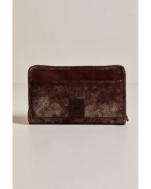 Free People Blue We The Free League Wallet