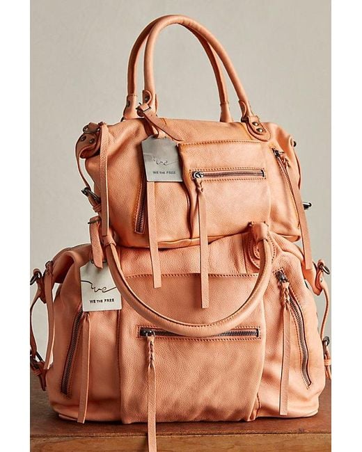 Free People Brown Emerson Tote Bag