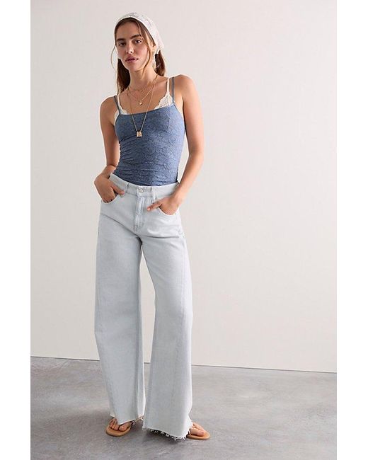 Intimately By Free People Blue Smooth Talking Cami By