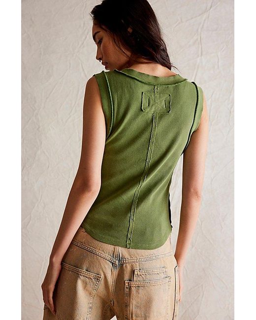 Free People Green Kate Henley