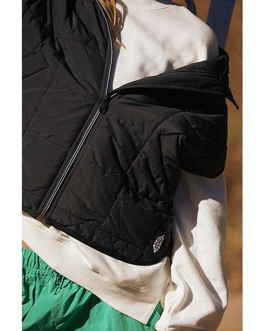 Fp Movement Green Pippa Packable Puffer Vest